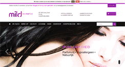 Desktop Screenshot of mildcosmetics.com