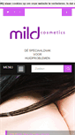 Mobile Screenshot of mildcosmetics.com